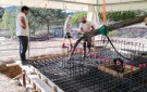 Applying the Concrete of the Upper Slab