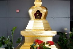 La estupa paranirvana en el Instituto