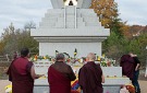 Jour J : Grande consécration du stoupa des reliques de Shamar Rinpoché photo © Christian Rohn