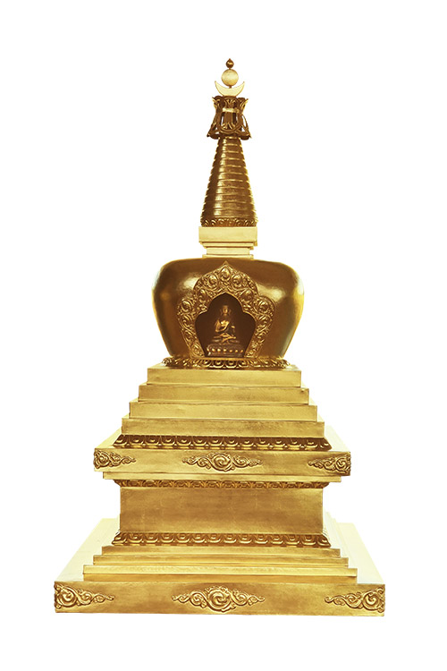 The Enlightenment Stupa བྱང་ཆུབ་མཆོད་རྟེན།